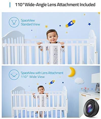 Add-on Camera for Baby Monitor, Baby Monitor Camera, eufy Baby Video Baby Monitor, 720p HD Resolution, Ideal for New Moms, Easy to Pair, Night Vision