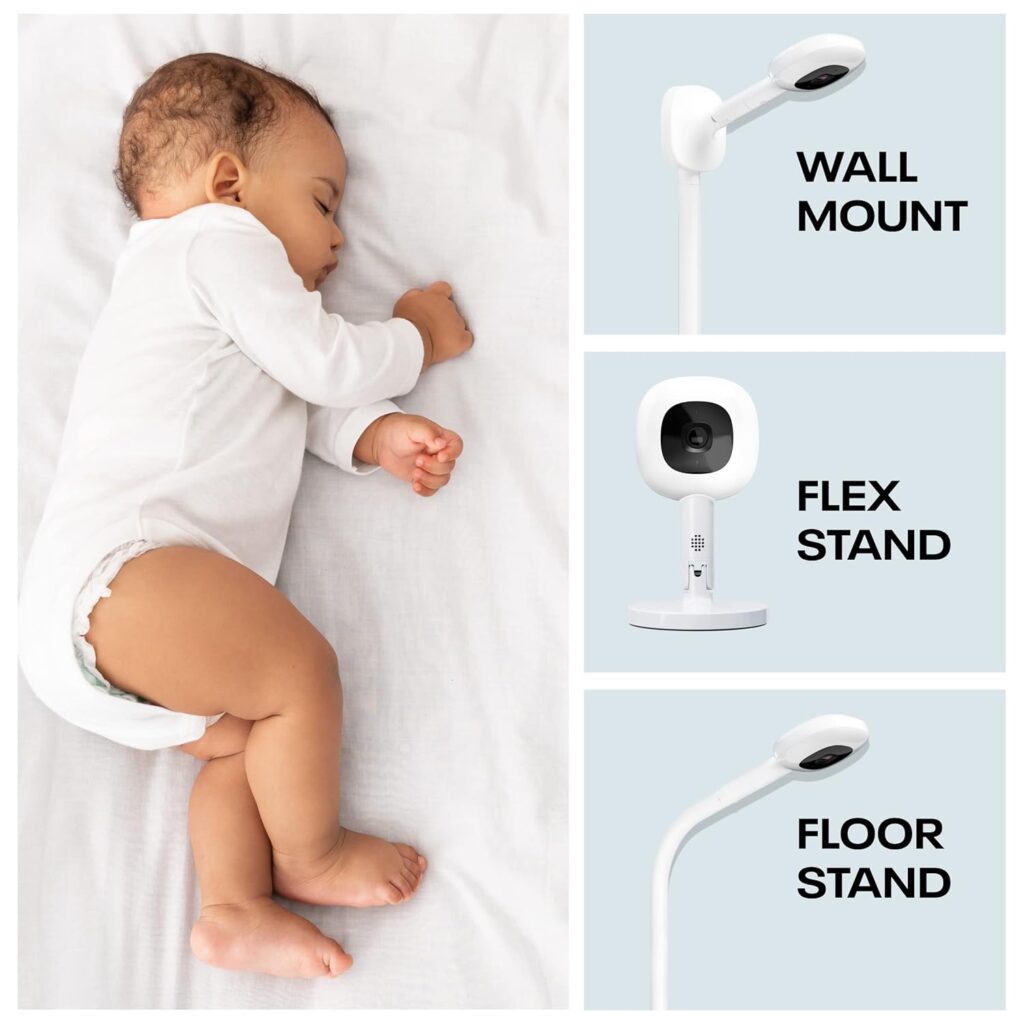 Nanit Flex Multi-Stand - Travel Baby Monitor Accessory, Portable Stand for Nanit Pro Baby Monitor - Black (Camera not Included)