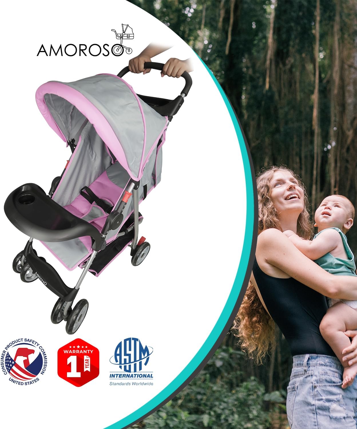 AmorosO Single Stroller Review