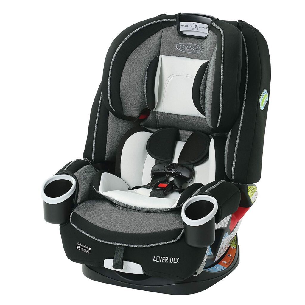 Graco 4Ever DLX 4 in 1 Car Seat, Infant to Toddler Car Seat, with 10 Years of Use, Fairmont