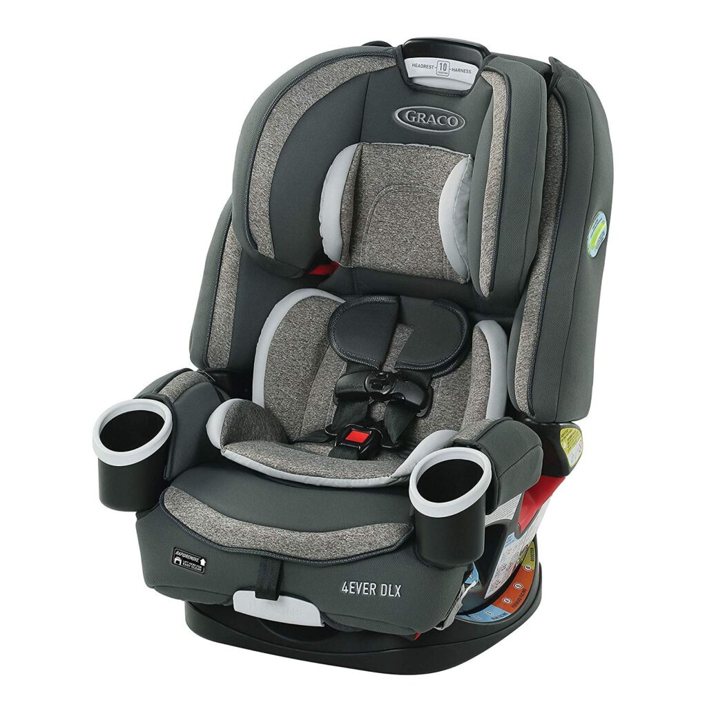 Graco 4Ever DLX 4 in 1 Car Seat, Infant to Toddler Car Seat, with 10 Years of Use, Fairmont