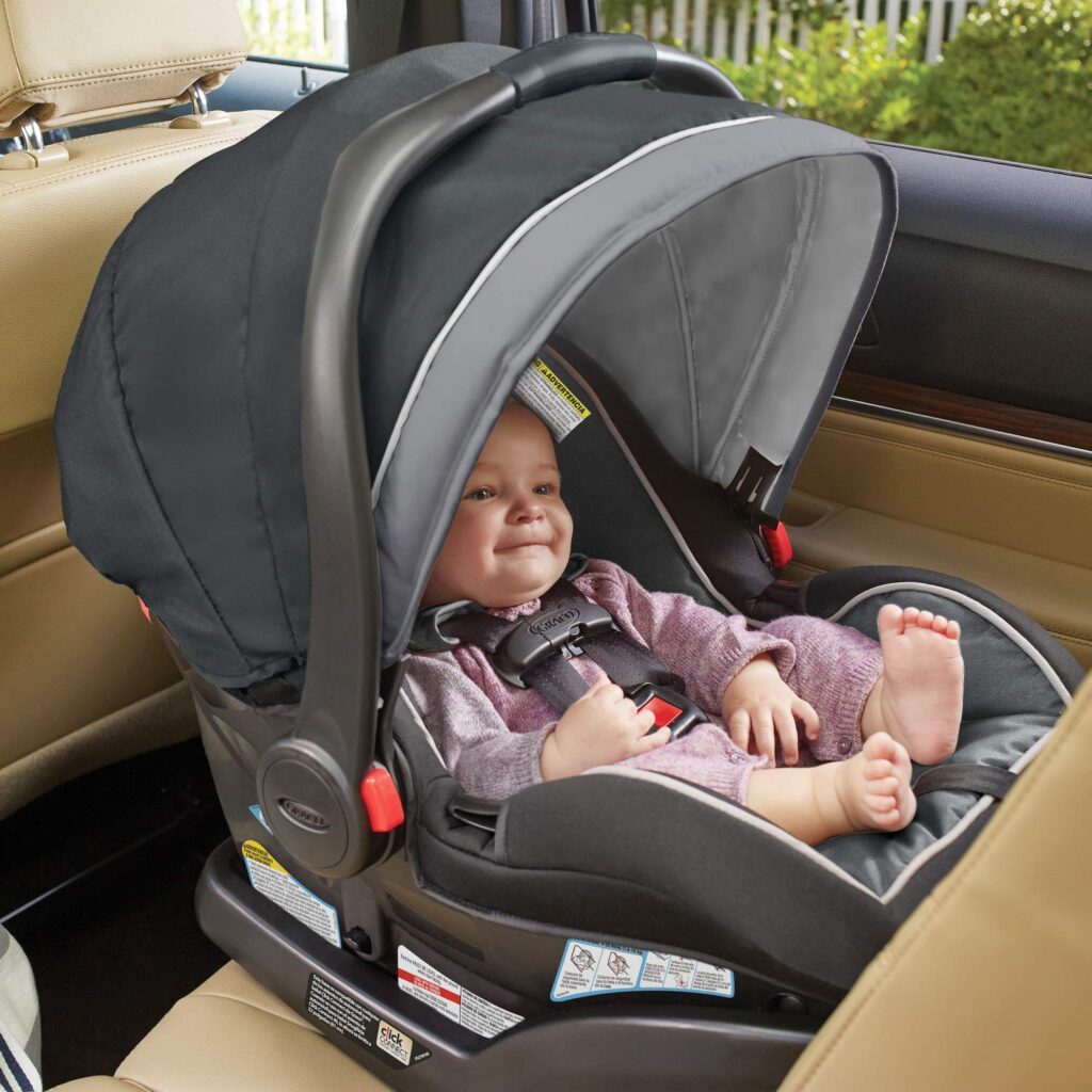 Graco SnugRide SnugLock 35 Infant Car Seat | Baby Car Seat, Tenley