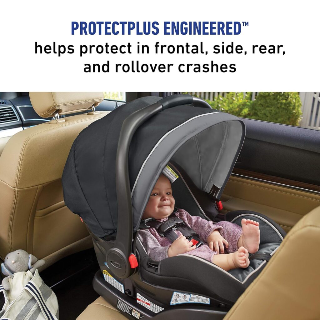 Graco SnugRide SnugLock 35 Infant Car Seat | Baby Car Seat, Tenley